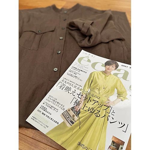 【イーバイエクラ/E by eclat】のリネンシャツワンピース 人気、トレンドファッション・服の通販 founy(ファニー) 　ファッション　Fashion　レディースファッション　Fashion for Women　ワンピース　Dresses　シャツワンピース / 1枚で着映えコーデ　Shirt Dresses　なめらか　Smooth, Silky Texture　スリット　Slit, Slit Detail　ポケット　Pocket, Pocket Detail　ロング　Long, Long-Length　エレガント 上品　Elegant　洗える　Machine Washable　other-2|ID: prp329100004506053 ipo3291000000033424148