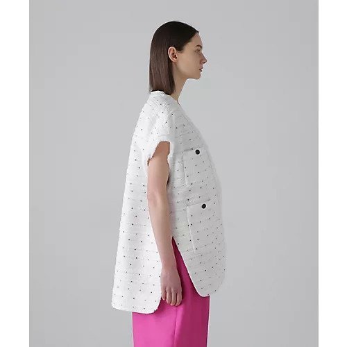 【アドーア/ADORE】のフラワースパングルツィードジャケット 人気、トレンドファッション・服の通販 founy(ファニー) 　ファッション　Fashion　レディースファッション　WOMEN　アウター　Coat Outerwear　ジャケット　Jackets　おすすめ　Recommend　クラシック　Classic　シンプル　Simple　スタンダード　Standard　スパンコール　Sequins　ツィード　Tweed　ツイード　Tweed　パッチ　Patch　フィット　Fit　フラワー　Flower　フロント　Front　ボトム　Bottom　ポケット　Pocket　ラウンド　Round　ルーズ　Loose　夏　Summer　春　Spring　S/S・春夏　Ss・Spring/Summer　other-3|ID: prp329100004506065 ipo3291000000031803623