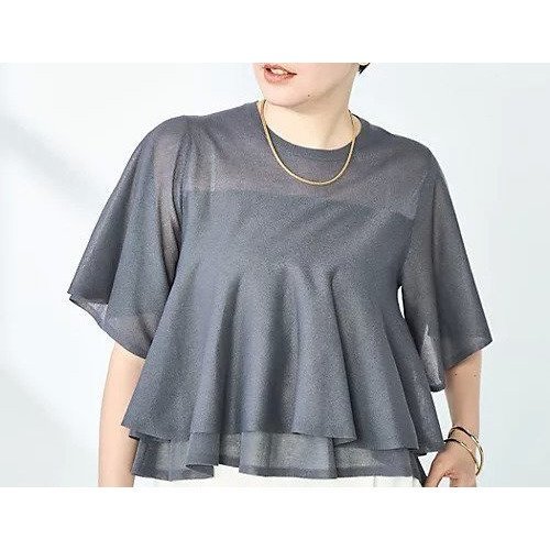 【ノーリーズソフィー/NOLLEY'S sophi】のシアーティアードプルオーバーニット インテリア・キッズ・メンズ・レディースファッション・服の通販 founy(ファニー) https://founy.com/ ファッション Fashion レディースファッション WOMEN トップス・カットソー Tops/Tshirt ニット Knit Tops プルオーバー Pullover 2025年 2025 2025春夏・S/S Ss,Spring/Summer,2025 サマー Summer ショート Short バランス Balance フリル Frills フレア Flare ボトム Bottom ワイド Wide |ID: prp329100004506215 ipo3291000000031805155
