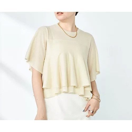 【ノーリーズソフィー/NOLLEY'S sophi】のシアーティアードプルオーバーニット インテリア・キッズ・メンズ・レディースファッション・服の通販 founy(ファニー) https://founy.com/ ファッション Fashion レディースファッション Fashion for Women トップス・カットソー Cut & Sew Tops ニット Knit Tops & Sweaters カジュアルプルオーバー・ニットトップス Pullovers & Knit Tops / Casual Pullovers 2025年 2025 2025春夏・S/S Spring/Summer 2025 SS25 サマー Summer, Summer Style ショート Short, Short Length バランス Balance, Style Balance フリル Frill, Ruffle フレア Flare, Flared ボトム Bottoms, Lower Wear ワイド Wide, Wide Fit |ID: prp329100004506215 ipo3291000000032640431