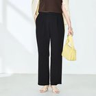 【ノーリーズソフィー/NOLLEY'S sophi】の《セットアップ対応》ウォッシャブルマルチファンクションイージーセミフレアパンツ ブラック|ID: prp329100004506219 ipo3291000000034102996