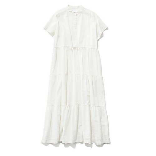 【トゥエルブクローゼット/12closet】の【洗える】サッカーティアードワンピース インテリア・キッズ・メンズ・レディースファッション・服の通販 founy(ファニー) https://founy.com/ ファッション Fashion レディースファッション WOMEN ワンピース Dress サッカー Soccer シンプル Simple スリット Slit ティアードスカート Tiered Skirt ドッキング Docking ポケット Pocket 洗える Washable 無地 Plain Color |ID: prp329100004506269 ipo3291000000031806192
