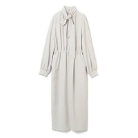 【エムセブンデイズ/M7days】のボウタイつき2WAYワンピース 人気、トレンドファッション・服の通販 founy(ファニー) ファッション Fashion レディースファッション WOMEN ワンピース Dress エレガント 上品 Elegant ドッキング Docking リボン Ribbon 洗える Washable |ID:prp329100004506272