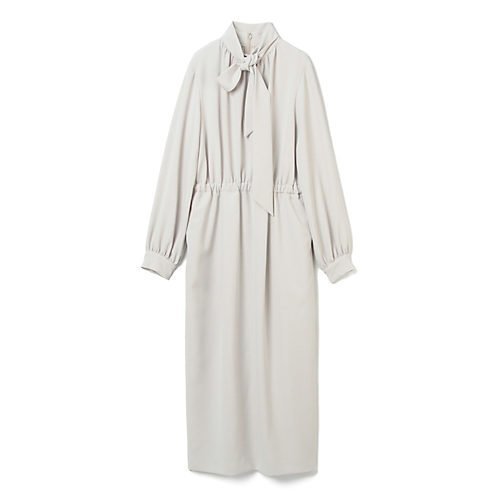 【エムセブンデイズ/M7days】のボウタイつき2WAYワンピース 人気、トレンドファッション・服の通販 founy(ファニー) 　ファッション　Fashion　レディースファッション　Fashion for Women　ワンピース　Dresses　エレガント 上品　Elegant　ドッキング　Docking, Mixed Material　リボン　Ribbon, Bow　洗える　Machine Washable　 other-1|ID: prp329100004506272 ipo3291000000034757846