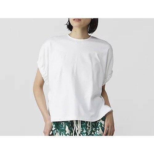 【サクラ/SACRA】のコットンカットソー インテリア・キッズ・メンズ・レディースファッション・服の通販 founy(ファニー) https://founy.com/ ファッション Fashion レディースファッション WOMEN トップス・カットソー Tops/Tshirt カットソー Cut and Sewn ギャザー Gather |ID: prp329100004507880 ipo3291000000031820209