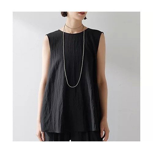 【ウィムガゼット/Whim Gazette】の【THE PAUSE】バックツイストブラウス 人気、トレンドファッション・服の通販 founy(ファニー) 　ファッション　Fashion　レディースファッション　Fashion for Women　トップス・カットソー　Cut & Sew Tops　シャツ・ブラウス・オフィスカジュアル　Elegant Blouses & Button-Ups　バッグ　Bags　ヴィンテージ　Vintage Style　ギャザー　Gathered, Ruffled　グラデーション　Gradient, Ombre　シンプル　Simple, Minimal　セットアップ　Set-Up, Coordinated Outfit　ツイスト　Tweed, Tweed Fabric　ノースリーブ　Sleeveless, No-Sleeve　ワーク　Workwear, Utility Style　おすすめ　Recommended / Our Picks　夏　Summer　エレガント 上品　Elegant　2025年　2025　2025春夏・S/S　Spring/Summer 2025 SS25　other-2|ID: prp329100004507962 ipo3291000000031821268