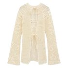 【クラネ/CLANE】のBACK OPEN CROCHET KNIT TOPS IVORY|ID: prp329100004508002 ipo3291000000035916670