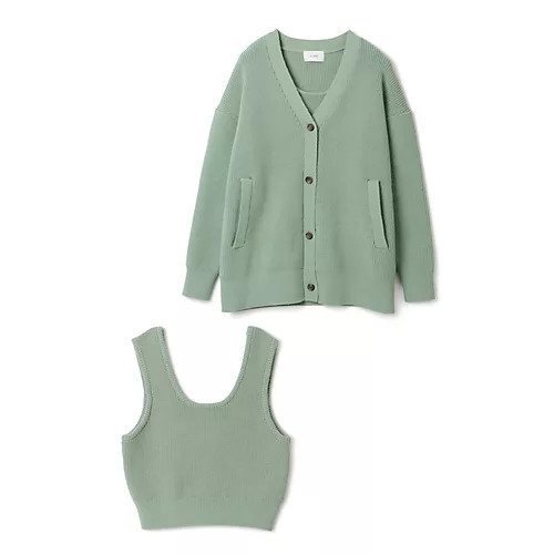 【クラネ/CLANE】のBUSTIER SET KNIT C/D インテリア・キッズ・メンズ・レディースファッション・服の通販 founy(ファニー) https://founy.com/ ファッション Fashion レディースファッション WOMEN トップス・カットソー Tops/Tshirt ニット Knit Tops ビスチェ Bustier 2024年 2024 2024春夏・S/S Ss,Spring/Summer,2024 おすすめ Recommend カーディガン Cardigan グラデーション Gradation ショート Short タンク Tank トレンド Trend ビスチェ Bustier ラップ Wrap 春 Spring 洗える Washable |ID: prp329100004508005 ipo3291000000031822124