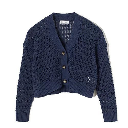 【サクラ/SACRA】のリネンメッシュカーディガン インテリア・キッズ・メンズ・レディースファッション・服の通販 founy(ファニー) https://founy.com/ ファッション Fashion レディースファッション WOMEN トップス・カットソー Tops/Tshirt カーディガン Cardigans バランス Balance リネン Linen 夏 Summer 春 Spring 透かし Watermark |ID: prp329100004508006 ipo3291000000031822141