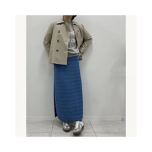 【スアデオ/suadeo】のメッシュニットスカート(ペチコート付) 人気、トレンドファッション・服の通販 founy(ファニー) 　ファッション　Fashion　レディースファッション　Fashion for Women　アウター　Coat / Outerwear Collection　コート・ロングコート・ピーコート　Long Coats, Peacoats & More　おすすめ　Recommended / Our Picks　スリット　Slit, Slit Detail　ペチコート　Petticoat, Underskirt　メッシュ　Mesh, Net Fabric　リラックス　Relax, Relaxed Fit　洗える　Machine Washable　other-2|ID: prp329100004508011 ipo3291000000034955568