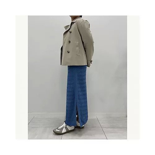 【スアデオ/suadeo】のメッシュニットスカート(ペチコート付) 人気、トレンドファッション・服の通販 founy(ファニー) 　ファッション　Fashion　レディースファッション　Fashion for Women　アウター　Coat / Outerwear Collection　コート・ロングコート・ピーコート　Long Coats, Peacoats & More　おすすめ　Recommended / Our Picks　スリット　Slit, Slit Detail　ペチコート　Petticoat, Underskirt　メッシュ　Mesh, Net Fabric　リラックス　Relax, Relaxed Fit　洗える　Machine Washable　other-3|ID: prp329100004508011 ipo3291000000034955569