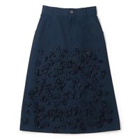 【ミュベール/MUVEIL】のフラワーパーツSK 人気、トレンドファッション・服の通販 founy(ファニー) ファッション Fashion レディースファッション WOMEN スカート Skirt 2024年 2024 2024春夏・S/S Ss,Spring/Summer,2024 キャンバス Canvas フラワー Flower ロング Long |ID:prp329100004508033