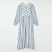 【ヌキテパ/NE QUITTEZ PAS】のCOTTON VOILE STRIPE GATHER DRESS 人気、トレンドファッション・服の通販 founy(ファニー) ファッション Fashion レディースファッション WOMEN ワンピース Dress ドレス Party Dresses エスニック Ethnic 洗える Washable カフス Cuffs キャップ Cap ギャザー Gather ストライプ Stripe ストリング String タッセル Tassel ドレス Dress ドレープ Drape バイアス Bias フェミニン Feminine ブラウジング Browsing モダン Modern リゾート Resort リボン Ribbon リラックス Relax ループ Loop 夏 Summer |ID:prp329100004508114