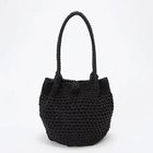 【トプカピ/TOPKAPI】の【TREASURE TOPKAPI】メタリック ラウンド トートバッグ ブラック|ID: prp329100004508123 ipo3291000000031823740