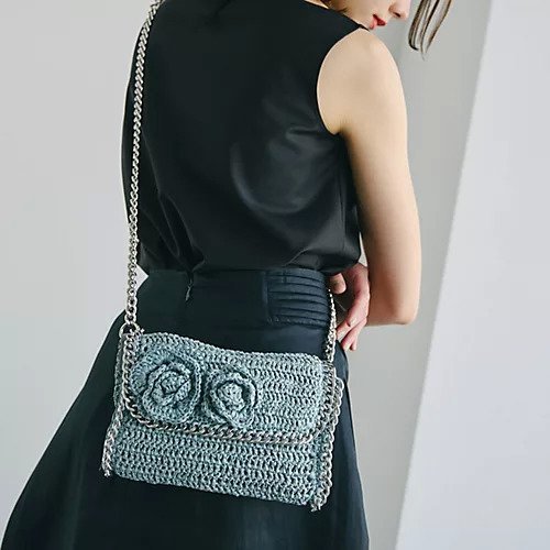 【トプカピ/TOPKAPI】の【TREASURE TOPKAPI】フラワーモチーフ チェーン ショルダーバッグ 人気、トレンドファッション・服の通販 founy(ファニー) 　ファッション　Fashion　レディースファッション　WOMEN　バッグ　Bag　おすすめ　Recommend　エレガント 上品　Elegant　クラッチ　Clutch　コンパクト　Compact　チェーン　Chain　デニム　Denim　フラワー　Flower　モチーフ　Motif　夏　Summer　春　Spring　S/S・春夏　Ss・Spring/Summer　other-2|ID: prp329100004508129 ipo3291000000031823784