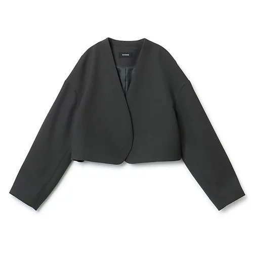 【シンメ/SINME】のノーカラージャケット インテリア・キッズ・メンズ・レディースファッション・服の通販 founy(ファニー) https://founy.com/ ファッション Fashion レディースファッション WOMEN アウター Coat Outerwear ジャケット Jackets ノーカラージャケット No Collar Leather Jackets インナー Inner ショルダー Shoulder ジャケット Jacket スマート Smart ドロップ Drop フェミニン Feminine ボレロ Bolero |ID: prp329100004508139 ipo3291000000031823889