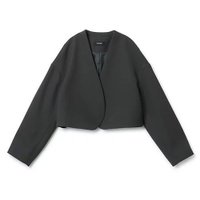 【シンメ/SINME】のノーカラージャケット 人気、トレンドファッション・服の通販 founy(ファニー) ファッション Fashion レディースファッション WOMEN アウター Coat Outerwear ジャケット Jackets ノーカラージャケット No Collar Leather Jackets インナー Inner ショルダー Shoulder ジャケット Jacket スマート Smart ドロップ Drop フェミニン Feminine ボレロ Bolero |ID:prp329100004508139