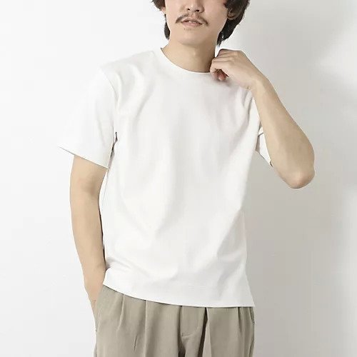【ノーリーズ グッドマン/NOLLEY'S goodman / MEN】の《ビジカジ対応》ハイゲージ シルケットポンチ ドレスCN T 25SS インテリア・キッズ・メンズ・レディースファッション・服の通販 founy(ファニー) 　ファッション　Fashion　メンズファッション　Fashion for Men　2025年　2025　2025春夏・S/S　Spring/Summer 2025 SS25　おすすめ　Recommended / Our Picks　インナー　Innerwear　シルケット　Silket, Silky Cotton　シンプル　Simple, Minimal　ジャケット　Jacket, Outerwear　スリット　Slit, Slit Detail　ドレス　Dress, One-Piece　ビジネス 仕事 通勤　Business / Work / Commuting　エレガント 上品　Elegant　オフホワイト|ID: prp329100004508151 ipo3291000000032086053