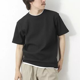 【ノーリーズ グッドマン/NOLLEY'S goodman / MEN】の【IRM】《吸水速乾/UVカット》ワッフルフェイクレイヤードTee 25SS 人気、トレンドファッション・服の通販 founy(ファニー) ファッション Fashion メンズファッション MEN 2025年 2025 2025春夏・S/S Ss,Spring/Summer,2025 インナー Inner ウォッシャブル Washable ストレッチ Stretch ワッフル Waffle 吸水 Water Absorption |ID:prp329100004508153