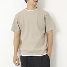 【ノーリーズ グッドマン/NOLLEY'S goodman / MEN】の【IRM】《吸水速乾/UVカット》ワッフルフェイクレイヤードTee 25SS ベージュ|ID: prp329100004508153 ipo3291000000032537083