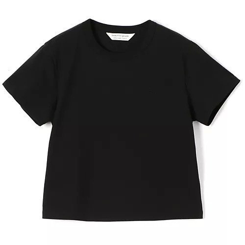【ビューティフル ピープル/beautiful people】の60/3 jersey kids embroidery T-shirt インテリア・キッズ・メンズ・レディースファッション・服の通販 founy(ファニー) 　ファッション　Fashion　レディースファッション　WOMEN　トップス・カットソー　Tops/Tshirt　シャツ/ブラウス　Shirts/Blouses　ロング / Tシャツ　T-Shirts　2025年　2025　2025春夏・S/S　Ss,Spring/Summer,2025　コンパクト　Compact　シンプル　Simple　ジャージー　Jersey　洗える　Washable　black|ID: prp329100004512201 ipo3291000000031873762