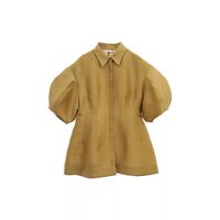 【クラネ/CLANE】のWAIST SHAPE PAFF SLEEVE TOPS 人気、トレンドファッション・服の通販 founy(ファニー) ファッション Fashion レディースファッション Fashion for Women トップス・カットソー Cut & Sew Tops 2025年 2025 2025春夏・S/S Spring/Summer 2025 SS25 シェイプ Shape, Slim Fit スリーブ Sleeve, Long Sleeve / Short Sleeve |ID:prp329100004512209
