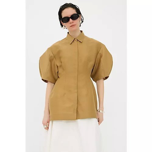 【クラネ/CLANE】のWAIST SHAPE PAFF SLEEVE TOPS 人気、トレンドファッション・服の通販 founy(ファニー) 　ファッション　Fashion　レディースファッション　Fashion for Women　トップス・カットソー　Cut & Sew Tops　2025年　2025　2025春夏・S/S　Spring/Summer 2025 SS25　シェイプ　Shape, Slim Fit　スリーブ　Sleeve, Long Sleeve / Short Sleeve　other-2|ID: prp329100004512209 ipo3291000000033906820