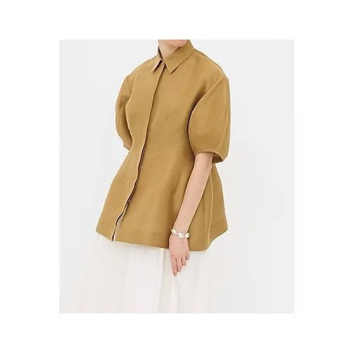 【クラネ/CLANE】のWAIST SHAPE PAFF SLEEVE TOPS 人気、トレンドファッション・服の通販 founy(ファニー) 　ファッション　Fashion　レディースファッション　Fashion for Women　トップス・カットソー　Cut & Sew Tops　2025年　2025　2025春夏・S/S　Spring/Summer 2025 SS25　シェイプ　Shape, Slim Fit　スリーブ　Sleeve, Long Sleeve / Short Sleeve　other-3|ID: prp329100004512209 ipo3291000000033906822