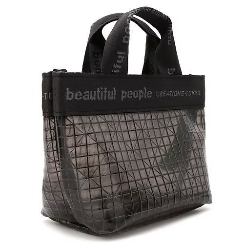【ビューティフル ピープル/beautiful people】のplaid vinyl logo poach 人気、トレンドファッション・服の通販 founy(ファニー) 　ファッション　Fashion　レディースファッション　WOMEN　2025年　2025　2025春夏・S/S　Ss,Spring/Summer,2025　シアー　Sheer　ジャカード　Jacquard　バランス　Balance　ポーチ　Pouch　旅行　Travel　other-2|ID: prp329100004512247 ipo3291000000031874074