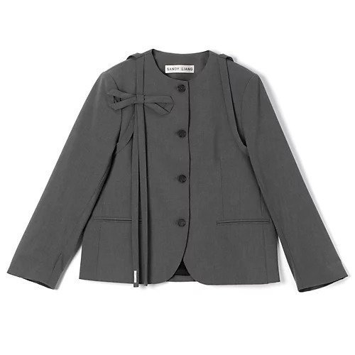 【その他のブランド/Other】のKALLO JACKET インテリア・キッズ・メンズ・レディースファッション・服の通販 founy(ファニー) https://founy.com/ ファッション Fashion レディースファッション WOMEN アウター Coat Outerwear ジャケット Jackets 2025年 2025 2025春夏・S/S Ss,Spring/Summer,2025 ショート Short ジャケット Jacket ストレッチ Stretch セットアップ Set Up フロント Front ボックス Box ラップ Wrap リボン Ribbon 洗える Washable |ID: prp329100004512264 ipo3291000000031874187