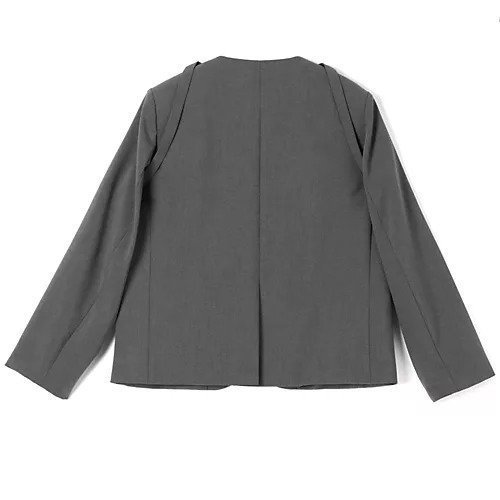 【その他のブランド/Other】のKALLO JACKET 人気、トレンドファッション・服の通販 founy(ファニー) 　ファッション　Fashion　レディースファッション　WOMEN　アウター　Coat Outerwear　ジャケット　Jackets　2025年　2025　2025春夏・S/S　Ss,Spring/Summer,2025　ショート　Short　ジャケット　Jacket　ストレッチ　Stretch　セットアップ　Set Up　フロント　Front　ボックス　Box　ラップ　Wrap　リボン　Ribbon　洗える　Washable　other-2|ID: prp329100004512264 ipo3291000000031874191