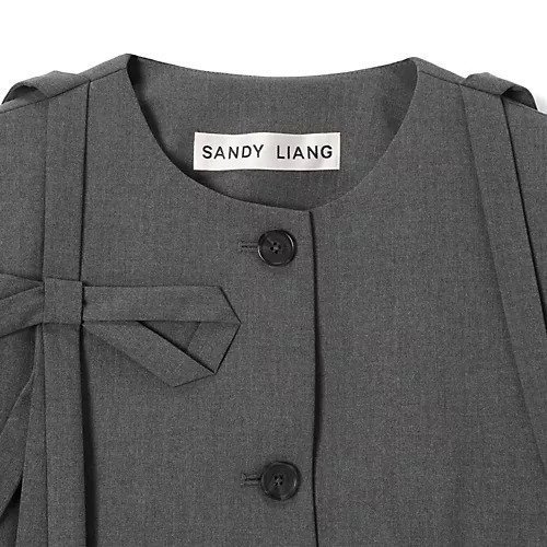 【その他のブランド/Other】のKALLO JACKET 人気、トレンドファッション・服の通販 founy(ファニー) 　ファッション　Fashion　レディースファッション　WOMEN　アウター　Coat Outerwear　ジャケット　Jackets　2025年　2025　2025春夏・S/S　Ss,Spring/Summer,2025　ショート　Short　ジャケット　Jacket　ストレッチ　Stretch　セットアップ　Set Up　フロント　Front　ボックス　Box　ラップ　Wrap　リボン　Ribbon　洗える　Washable　other-3|ID: prp329100004512264 ipo3291000000031874193