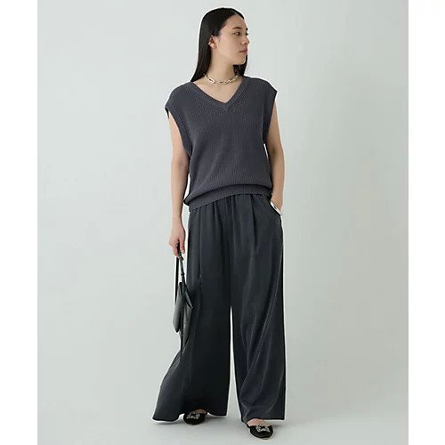 【カオス/Chaos】のロウシルクベスト 人気、トレンドファッション・服の通販 founy(ファニー) 　ファッション　Fashion　レディースファッション　WOMEN　アウター　Coat Outerwear　トップス・カットソー　Tops/Tshirt　ベスト/ジレ　Gilets/Vests　シルク　Silk　ベスト　Vest　夏　Summer　畦　Ridge　other-3|ID: prp329100004513416 ipo3291000000031887098