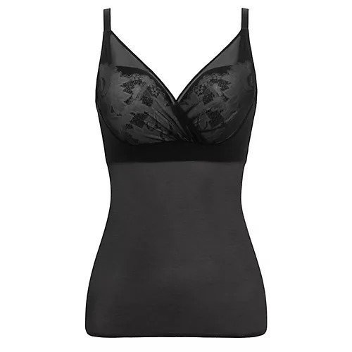 【ブラデリスニューヨークピース/BRADELIS New York peace】の綿さらタッチ!ナチュラルフィットブラキャミ25 インテリア・キッズ・メンズ・レディースファッション・服の通販 founy(ファニー) 　ファッション　Fashion　レディースファッション　WOMEN　トップス・カットソー　Tops/Tshirt　キャミソール / ノースリーブ　No Sleeves　メッシュ　Mesh　リーフ　Leaf　レース　Race　ワイヤー　Wire　ブラック|ID: prp329100004513547 ipo3291000000031888846
