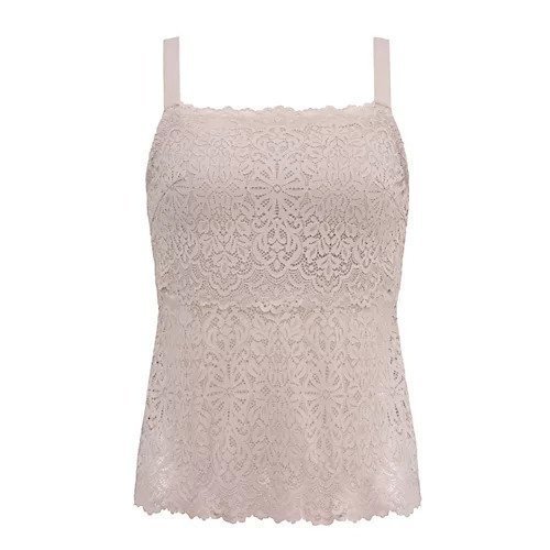 【ブラデリスニューヨークピース/BRADELIS New York peace】の【Kaya Beauty Labo】はくだけ簡単!レーシーロングブラ25 インテリア・キッズ・メンズ・レディースファッション・服の通販 founy(ファニー) 　ファッション　Fashion　レディースファッション　WOMEN　アンダー　Under　クッション　Cushion　クロップド　Cropped　スリム　Slim　フィット　Fit　レース　Race　シアーグレージュ|ID: prp329100004513548 ipo3291000000031888857