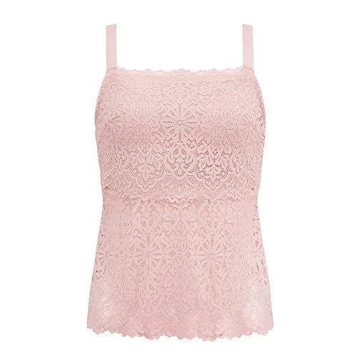 【ブラデリスニューヨークピース/BRADELIS New York peace】の【Kaya Beauty Labo】はくだけ簡単!レーシーロングブラ25 インテリア・キッズ・メンズ・レディースファッション・服の通販 founy(ファニー) 　ファッション　Fashion　レディースファッション　WOMEN　アンダー　Under　クッション　Cushion　クロップド　Cropped　スリム　Slim　フィット　Fit　レース　Race　桜ピンク|ID: prp329100004513548 ipo3291000000031888858