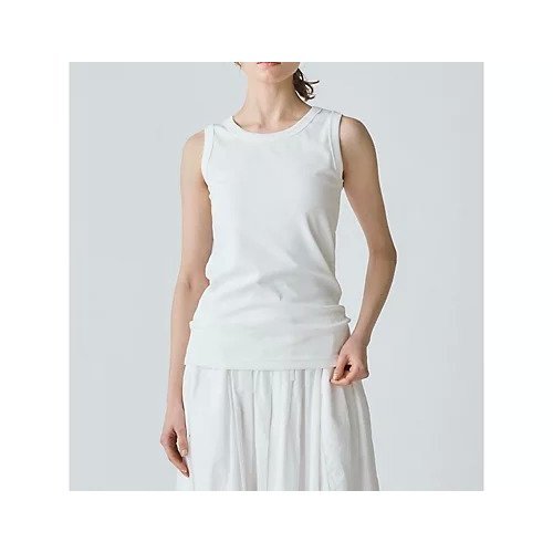 【ミディウミ/MidiUmi】のベーシックタンクトップ インテリア・キッズ・メンズ・レディースファッション・服の通販 founy(ファニー) 　ファッション　Fashion　レディースファッション　WOMEN　インナー　Inner　ショート　Short　タンク　Tank　ベーシック　Basic　夏　Summer　オフホワイト|ID: prp329100004514989 ipo3291000000031900764