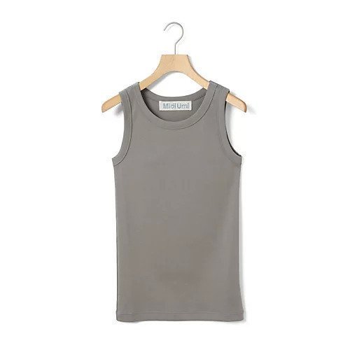 【ミディウミ/MidiUmi】のベーシックタンクトップ インテリア・キッズ・メンズ・レディースファッション・服の通販 founy(ファニー) 　ファッション　Fashion　レディースファッション　WOMEN　インナー　Inner　ショート　Short　タンク　Tank　ベーシック　Basic　夏　Summer　ライトグレー|ID: prp329100004514989 ipo3291000000031900768