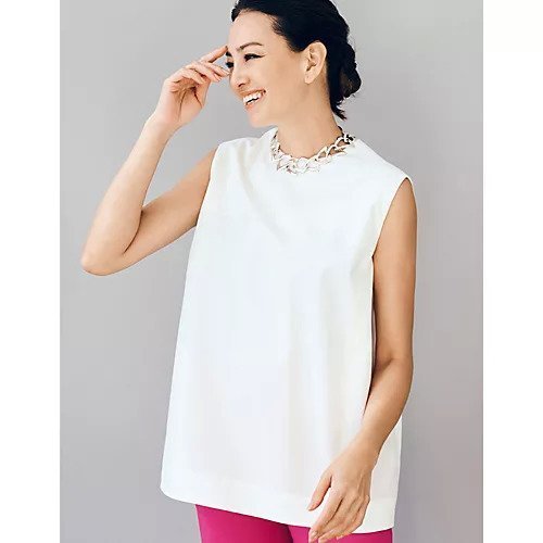 【エクラ/eclat】の【戸野塚かおるさん別注】コクーンノースリーブ 人気、トレンドファッション・服の通販 founy(ファニー) 　ファッション　Fashion　レディースファッション　WOMEN　トップス・カットソー　Tops/Tshirt　キャミソール / ノースリーブ　No Sleeves　セットアップ　Set Up　ノースリーブ　No Sleeve　リラックス　Relax　別注　Special Order　洗える　Washable　other-2|ID: prp329100004514992 ipo3291000000031900797