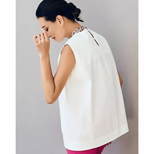 【エクラ/eclat】の【戸野塚かおるさん別注】コクーンノースリーブ 人気、トレンドファッション・服の通販 founy(ファニー) 　ファッション　Fashion　レディースファッション　WOMEN　トップス・カットソー　Tops/Tshirt　キャミソール / ノースリーブ　No Sleeves　セットアップ　Set Up　ノースリーブ　No Sleeve　リラックス　Relax　別注　Special Order　洗える　Washable　other-3|ID: prp329100004514992 ipo3291000000031900799