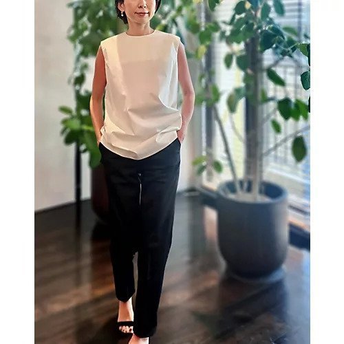 【エクラ/eclat】の【戸野塚かおるさん別注】コクーンノースリーブ 人気、トレンドファッション・服の通販 founy(ファニー) 　ファッション　Fashion　レディースファッション　Fashion for Women　トップス・カットソー　Cut & Sew Tops　キャミソール&ノースリーブ　Camisoles & Sleeveless Tops　セットアップ　Set-Up, Coordinated Outfit　ノースリーブ　Sleeveless, No-Sleeve　リラックス　Relax, Relaxed Fit　別注　Limited Edition, Custom Order　洗える　Machine Washable　other-2|ID: prp329100004514992 ipo3291000000035752454