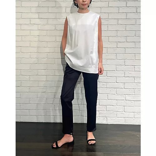 【エクラ/eclat】の【戸野塚かおるさん別注】コクーンノースリーブ 人気、トレンドファッション・服の通販 founy(ファニー) 　ファッション　Fashion　レディースファッション　Fashion for Women　トップス・カットソー　Cut & Sew Tops　キャミソール&ノースリーブ　Camisoles & Sleeveless Tops　セットアップ　Set-Up, Coordinated Outfit　ノースリーブ　Sleeveless, No-Sleeve　リラックス　Relax, Relaxed Fit　別注　Limited Edition, Custom Order　洗える　Machine Washable　other-3|ID: prp329100004514992 ipo3291000000035752455