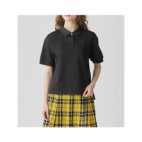 【ミディウミ/MidiUmi】のハーフスリーブポロシャツ インテリア・キッズ・メンズ・レディースファッション・服の通販 founy(ファニー) https://founy.com/ ファッション Fashion レディースファッション WOMEN トップス・カットソー Tops/Tshirt シャツ/ブラウス Shirts/Blouses ポロシャツ Polo Shirts コンパクト Compact ボトム Bottom |ID: prp329100004514999 ipo3291000000031900841