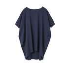 【ミズイロ インド/mizuiro ind】のボートネックコクーンプルオーバー ネイビー|ID: prp329100004515007 ipo3291000000031900901