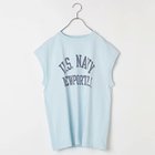 【レミレリーフ/REMI RELIEF】の【LEE別注】【洗える】フレンチスリーブプリントT サックス|ID: prp329100004515016 ipo3291000000035915957