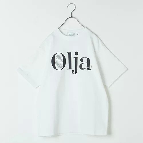 【マイ ウィークネス/MY WEAKNESS】の【ともさかりえさん着用】【洗える】Olja T / プリントTEE インテリア・キッズ・メンズ・レディースファッション・服の通販 founy(ファニー) 　ファッション　Fashion　レディースファッション　WOMEN　インナー　Inner　プリント　Print　今季　This Season　洗える　Washable　ホワイト&#215;ブラック|ID: prp329100004515020 ipo3291000000031900976
