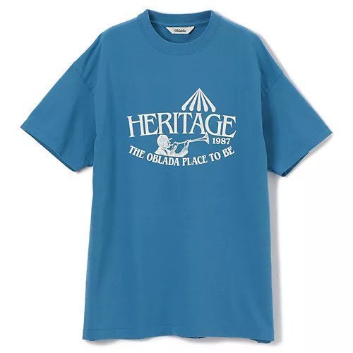 【オブラダ/Oblada】のHERITAGE TEE インテリア・キッズ・メンズ・レディースファッション・服の通販 founy(ファニー) https://founy.com/ ファッション Fashion レディースファッション Fashion for Women プリント Print, Printed Pattern 洗える Machine Washable |ID: prp329100004515025 ipo3291000000036315248
