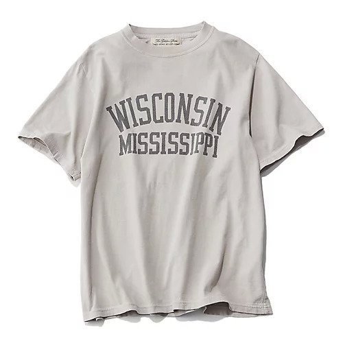 【レミレリーフ/REMI RELIEF】の天竺レギュラーT(WISCONSIN) インテリア・キッズ・メンズ・レディースファッション・服の通販 founy(ファニー) 　ファッション　Fashion　レディースファッション　WOMEN　パターン　Pattern　レギュラー　Regular　ヴィンテージ　Vintage　洗える　Washable　グレージュ|ID: prp329100004515029 ipo3291000000031901038