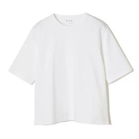 【エクラ/eclat】 【戸野塚かおるさん別注】ホワイトTシャツ人気、トレンドファッション・服の通販 founy(ファニー) ファッション Fashion レディースファッション WOMEN トップス・カットソー Tops/Tshirt シャツ/ブラウス Shirts/Blouses ロング / Tシャツ T-Shirts ジャケット Jacket スリット Slit メンズ Mens 別注 Special Order 定番 Standard 洗える Washable |ID:prp329100004515030