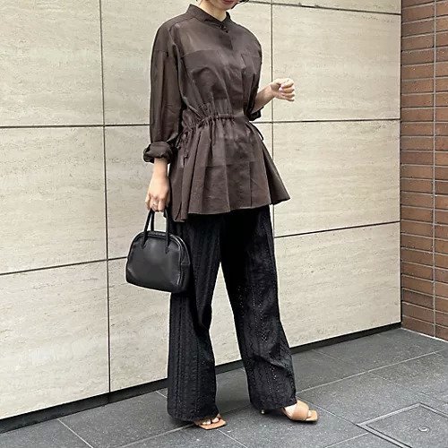 【プルミエ アロンディスモン/1er Arrondissement】の【Marisol別注】シアージャケット 人気、トレンドファッション・服の通販 founy(ファニー) 　ファッション　Fashion　レディースファッション　WOMEN　アウター　Coat Outerwear　ジャケット　Jackets　オーガンジー　Organdy　カフス　Cuffs　シアー　Sheer　シェイプ　Shape　ジャケット　Jacket　スタンド　Stand　タンク　Tank　ドローストリング　Drawstring　バランス　Balance　ワーク　Work　エレガント 上品　Elegant　人気　Popularity　別注　Special Order　夏　Summer　洗える　Washable　羽織　Haori　other-3|ID: prp329100004515033 ipo3291000000031902476